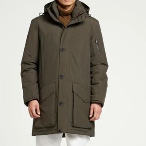 G-lab Explorer II dark mud jacket winter parka detachable hood Men’s medium